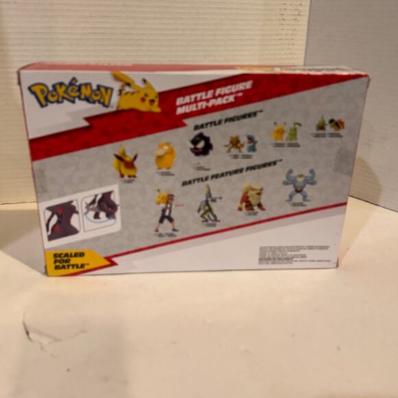 Pokemon Characters Set 8Pack 5-11cm - Pokemon Games New 2023 - Garchomp, Pikachu - Picture 2 of 4